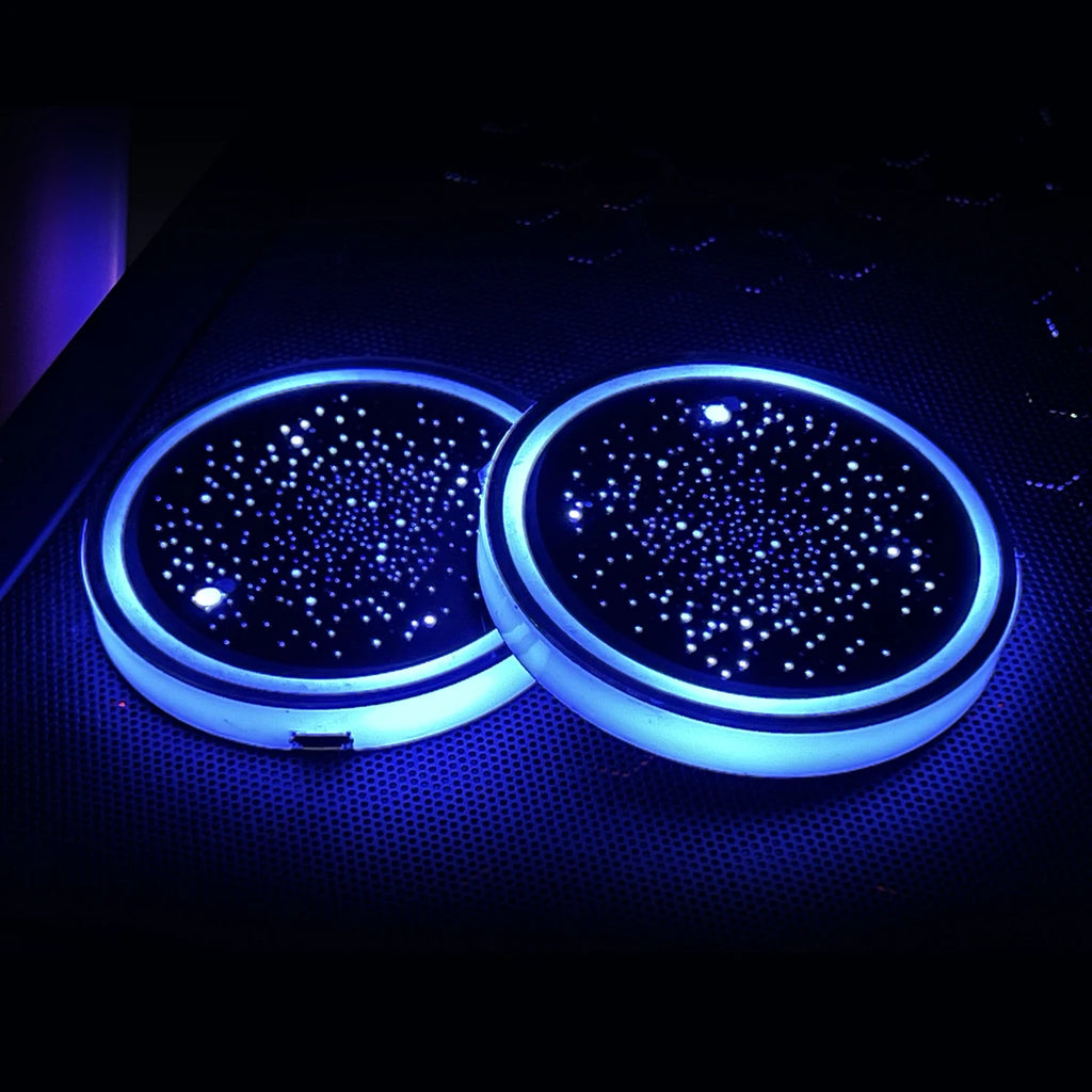 Rechargeable LED Cup Holder Lights